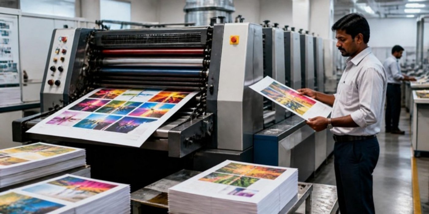 Option Print press floor in Saki Naka, Mumbai