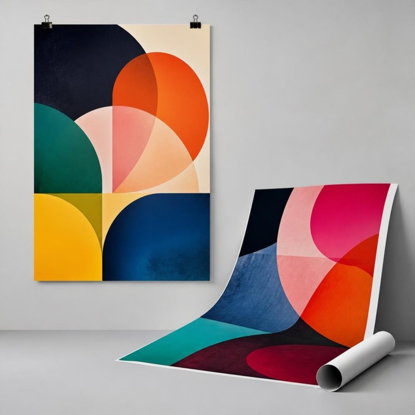 Posters printed by Option Print, Mumbai