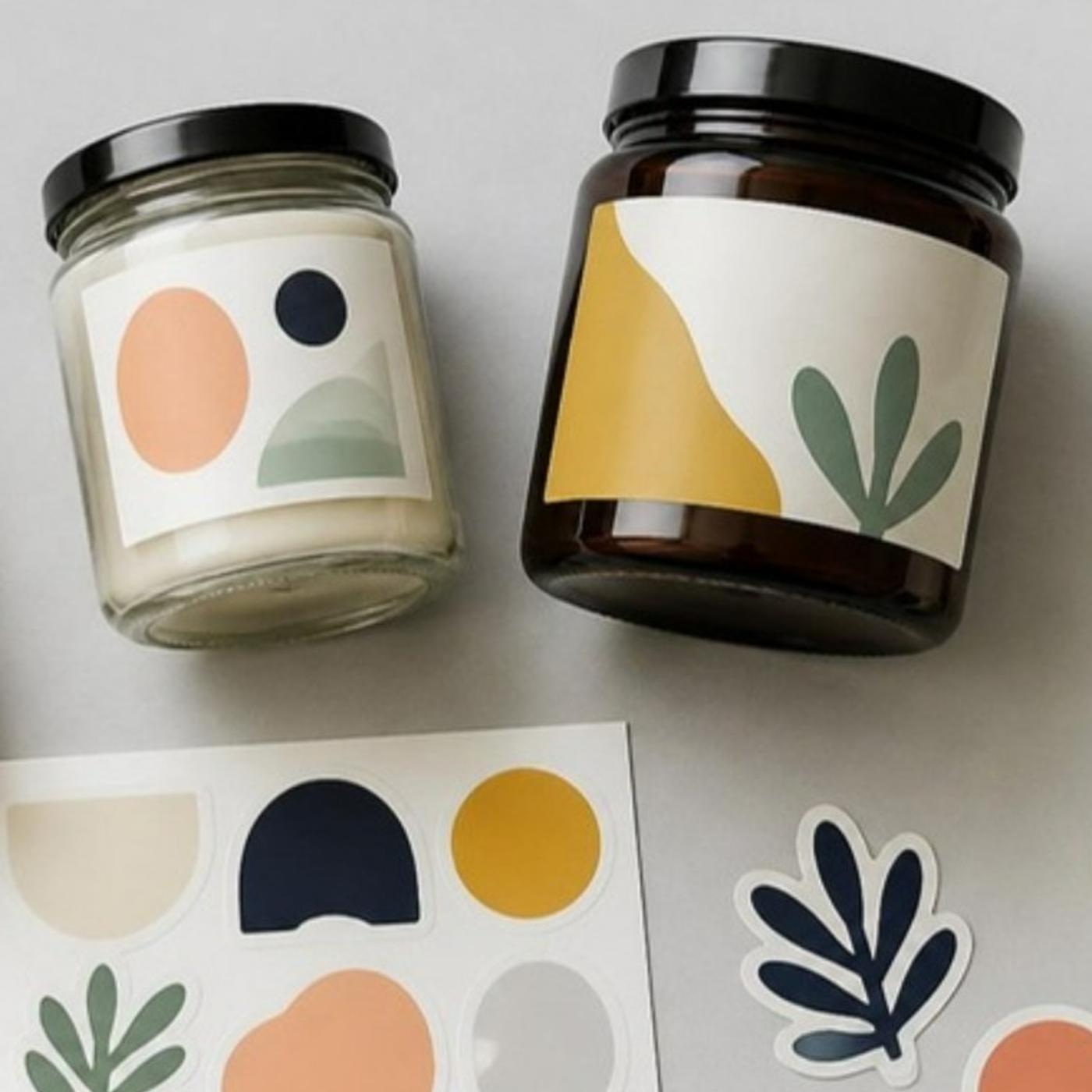 Product labels printed by Option Print, Mumbai